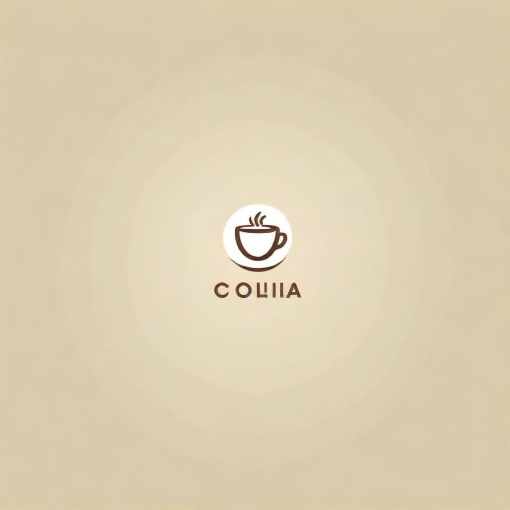 Design a modern, simple, yet sophisticated and aesthetically pleasing logo for a coffee shop brand named 'Loona'. The logo should embody the essence of a high-end, tasteful café.