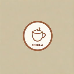 Design a modern, simple, yet sophisticated and aesthetically pleasing logo for a coffee shop brand named 'Loona'. The logo should embody the essence of a high-end, tasteful café.