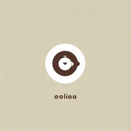 Design a modern, simple, yet sophisticated and aesthetically pleasing logo for a coffee shop brand named 'Loona'. The logo should embody the essence of a high-end, tasteful café.