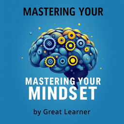 A captivating and insightful book cover for *Mastering Your Mindset* by Great Learner