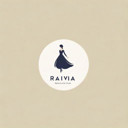 Craft a stylish logo for a fashion and clothing company named 'Ravia Pan'. The design should exude elegance, sophistication, and encapsulates the brand's commitment to style and quality.