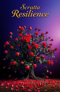 An elegant and gold-colored title reading 'Scritta Resilience' prominently displayed at the top