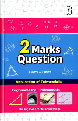 A visually appealing and educational book cover for a mathematics textbook