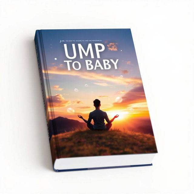 A beautifully designed book cover for 'From Bump to Baby: A Guide to Pregnancy and Motherhood'