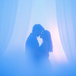 A serene scene inspired by fictional title '1022we met', capturing the essence of a dreamy moment