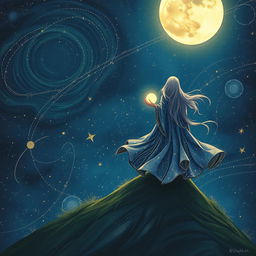 A captivating illustration of 'The Last Wish of the Dreamweaver