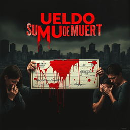 A dramatic movie poster for a film titled 'Sueldo de Muerte'