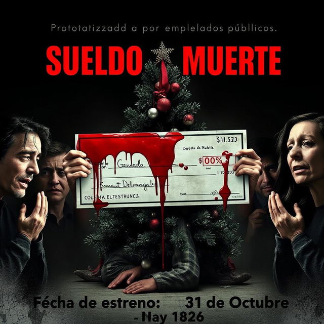 A movie poster for a film titled 'Sueldo de Muerte'