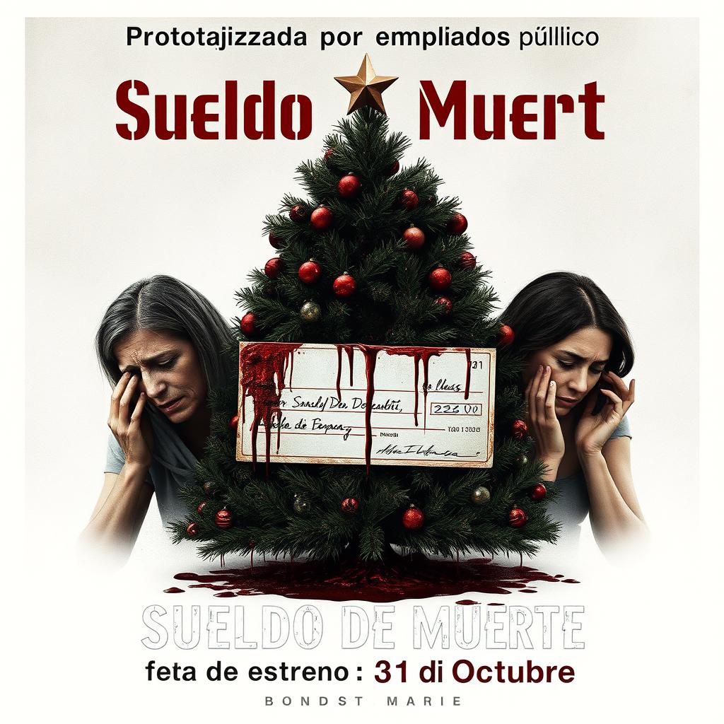 A movie poster for a film titled 'Sueldo de Muerte'