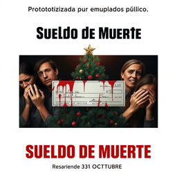 A movie poster for a film titled 'Sueldo de Muerte'