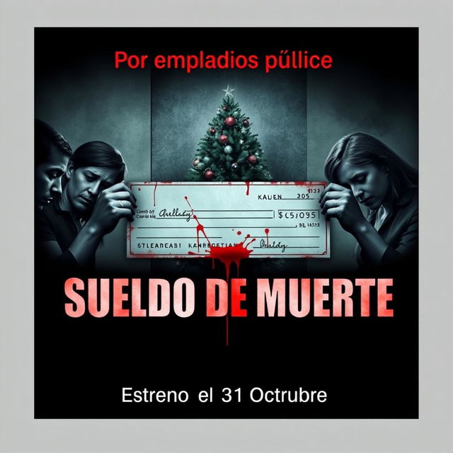 A movie poster for 'Sueldo de Muerte'