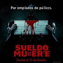 A movie poster for 'Sueldo de Muerte'