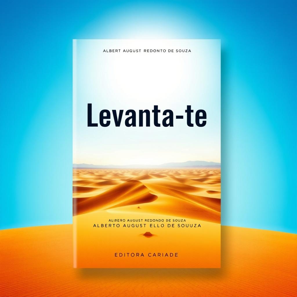 Book cover design for 'Levanta-te' by Alberto Augusto Redondo de Souza