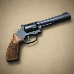 A compelling image of the signature firearm carried by Toni Cipriani, a prominent character in the Grand Theft Auto series