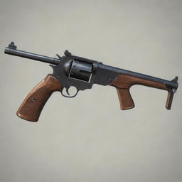 A distinct portrayal of Michael De Santa's trademark firearm, a character from the Grand Theft Auto series