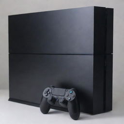 A hyper-realistic PlayStation 4 gaming console