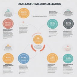 Infographic illustrating the steps towards wealth accumulation, including investing, entrepreneurship, budgeting, and saving