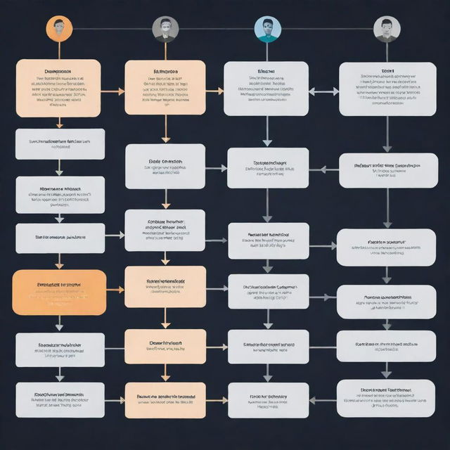 Flowchart depicting the pathway to a high-earning career such as tech entrepreneurship or investment banking