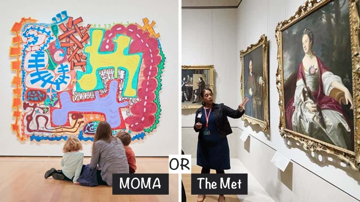 Not sure whether to visit the Museum of Modern Art or The Metropolitan Museum of Art? This quiz will help you decide based on your interests and available time!