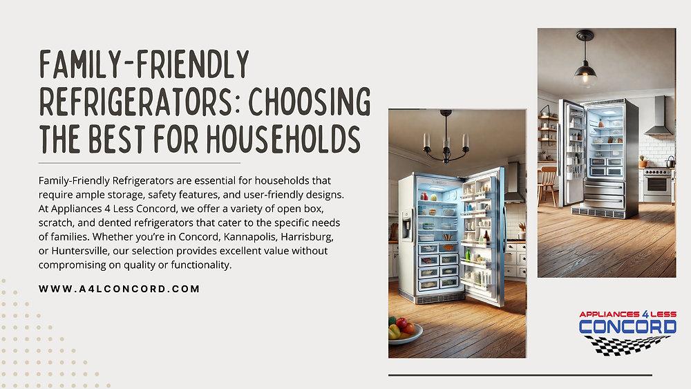 Discover the perfect refrigerator for your family needs! Take this quick quiz to explore options that fit your lifestyle and budget.