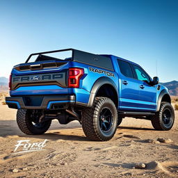 A Ford Raptor R with a body styled like an Expedition Tremor, showcasing an aggressive design with a robust off-road stance