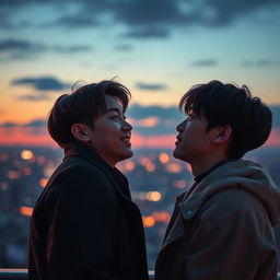 A captivating fanfiction scene inspired by the story 'Echos du destin'