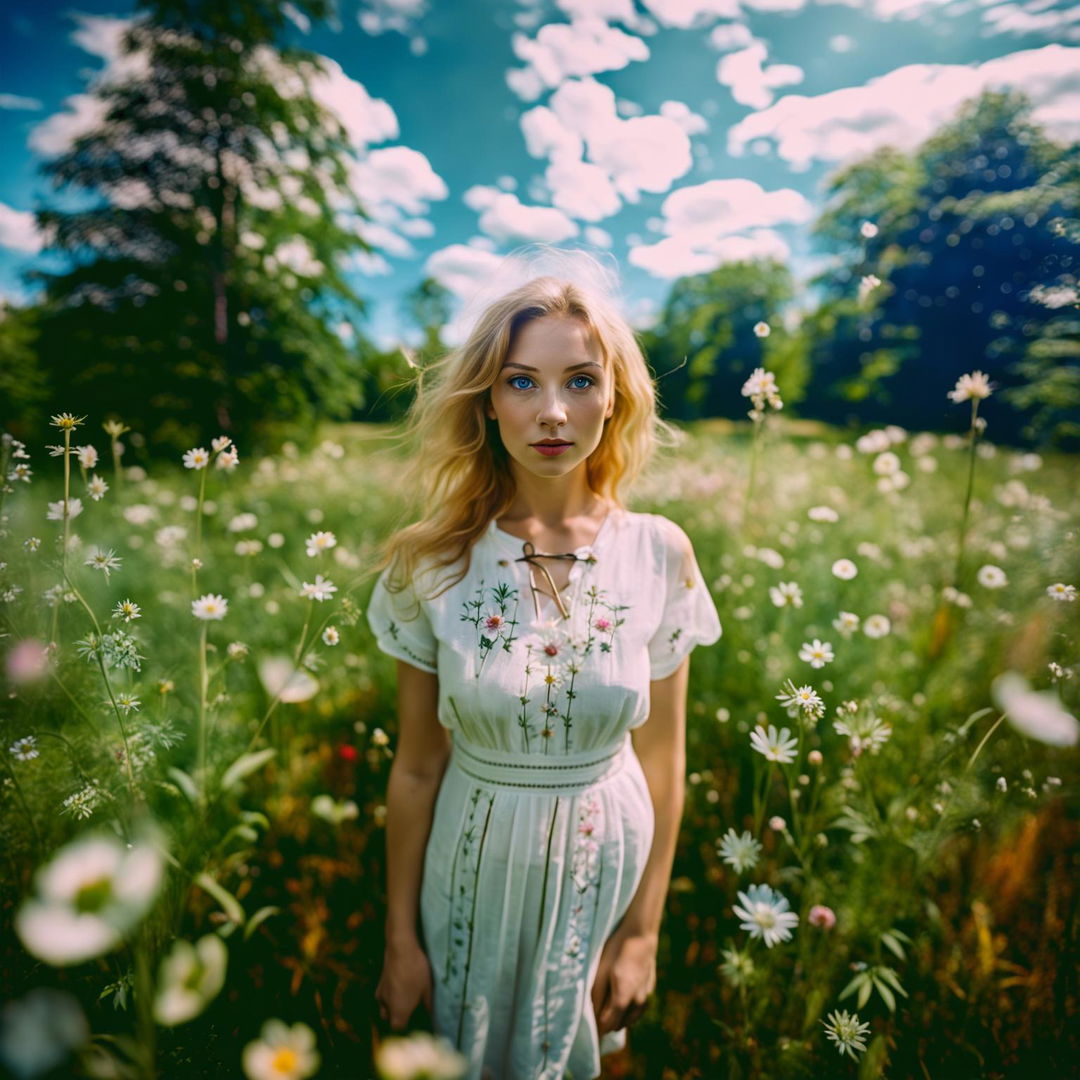 A 20-year-old Estonian woman outdoors, captured with a Nikon Z7 II and Nikkor Z 30mm f/4 S Lens