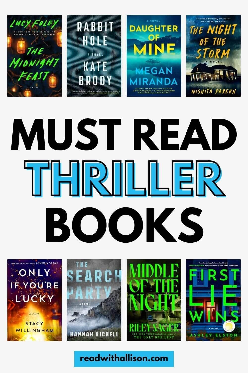 Dive into 2024's most exciting thriller books and uncover your next page-turner with this fun quiz!