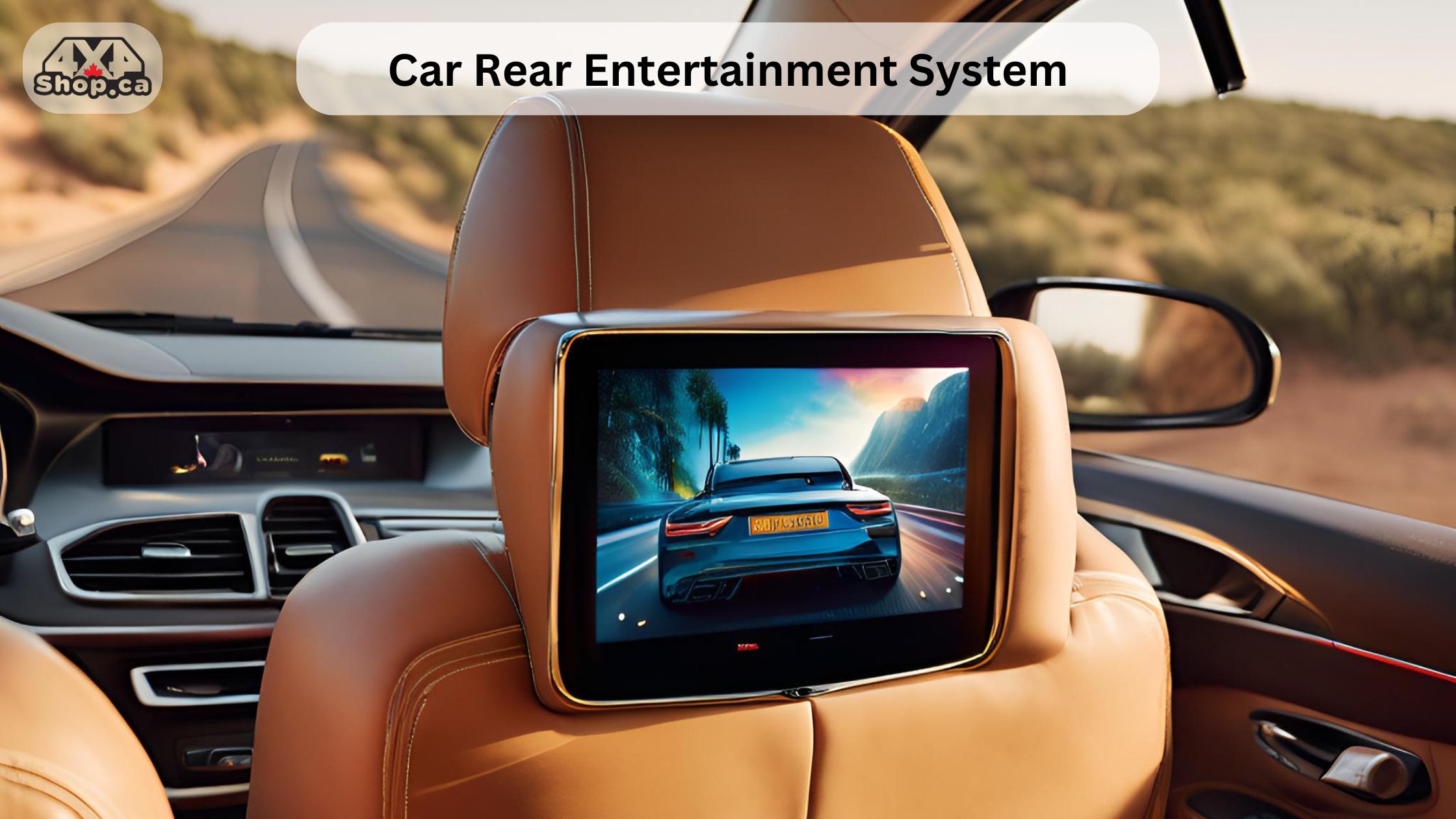 Transform your long road trips into a delightful cinematic experience! Answer a few fun questions to discover the perfect car rear entertainment system that suits your lifestyle.