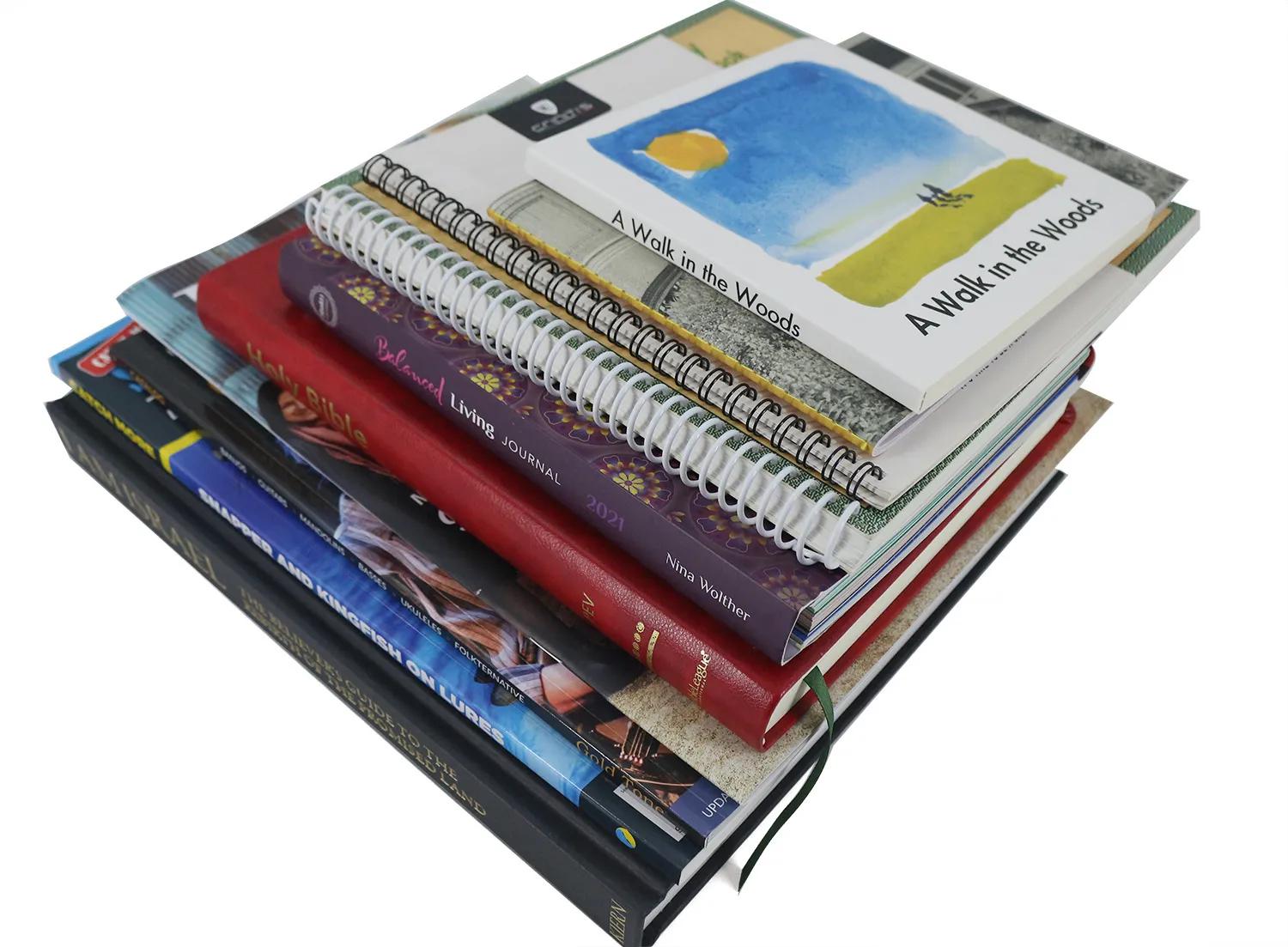 Not all bindings are created equal! Discover the ideal binding method for your project, whether you're crafting a novel, catalog, or children's book.