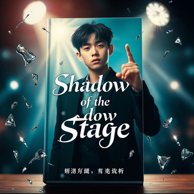 A visually striking book cover featuring a blurred background that bursts with flashes of dynamic photography, replicating a behind-the-scenes ambiance