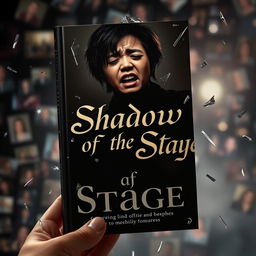 A captivating book cover that showcases a blurred background filled with striking flashes of photography, giving it a behind-the-scenes vibe