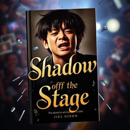 A captivating book cover that showcases a blurred background filled with striking flashes of photography, giving it a behind-the-scenes vibe