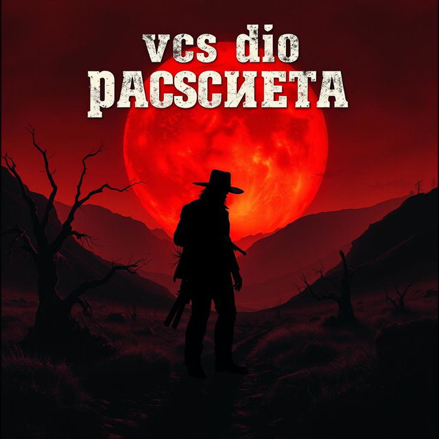 A haunting book cover for 'всё до рассвета' featuring a desolate Wild West valley enveloped in shadows, creating an unsettling horror atmosphere