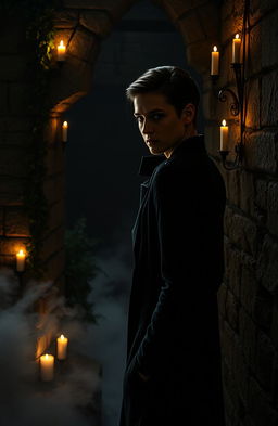 A mystery romance set in a gothic atmosphere within the modern world