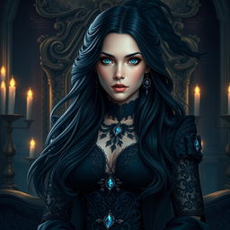 A young woman mysteriously reincarnated in the body of a villainess from a fantasy novel