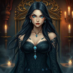 A young woman mysteriously reincarnated in the body of a villainess from a fantasy novel