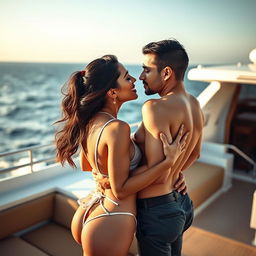 Sensual Radhika Seth in a stylish bikini, enhanced by her striking red lipstick