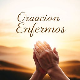 An inviting and serene image that represents hope and healing, ideal for a video thumbnail titled 'Oración para Enfermos'