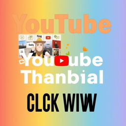 A vibrant and eye-catching YouTube thumbnail featuring a dynamic layout, bold typography, and engaging graphics