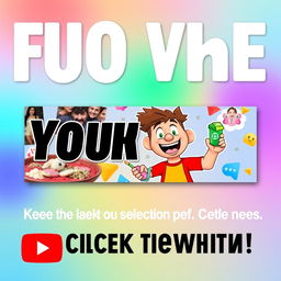 A vibrant and eye-catching YouTube thumbnail featuring a dynamic layout, bold typography, and engaging graphics