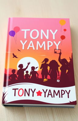 Create a vibrant and inspirational book cover that conveys the essence of living life to the fullest and cherishing memories