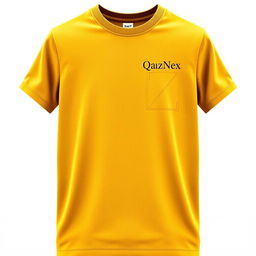 A stylish T-shirt design featuring the letters Q and Z artistically connected into one cohesive shape