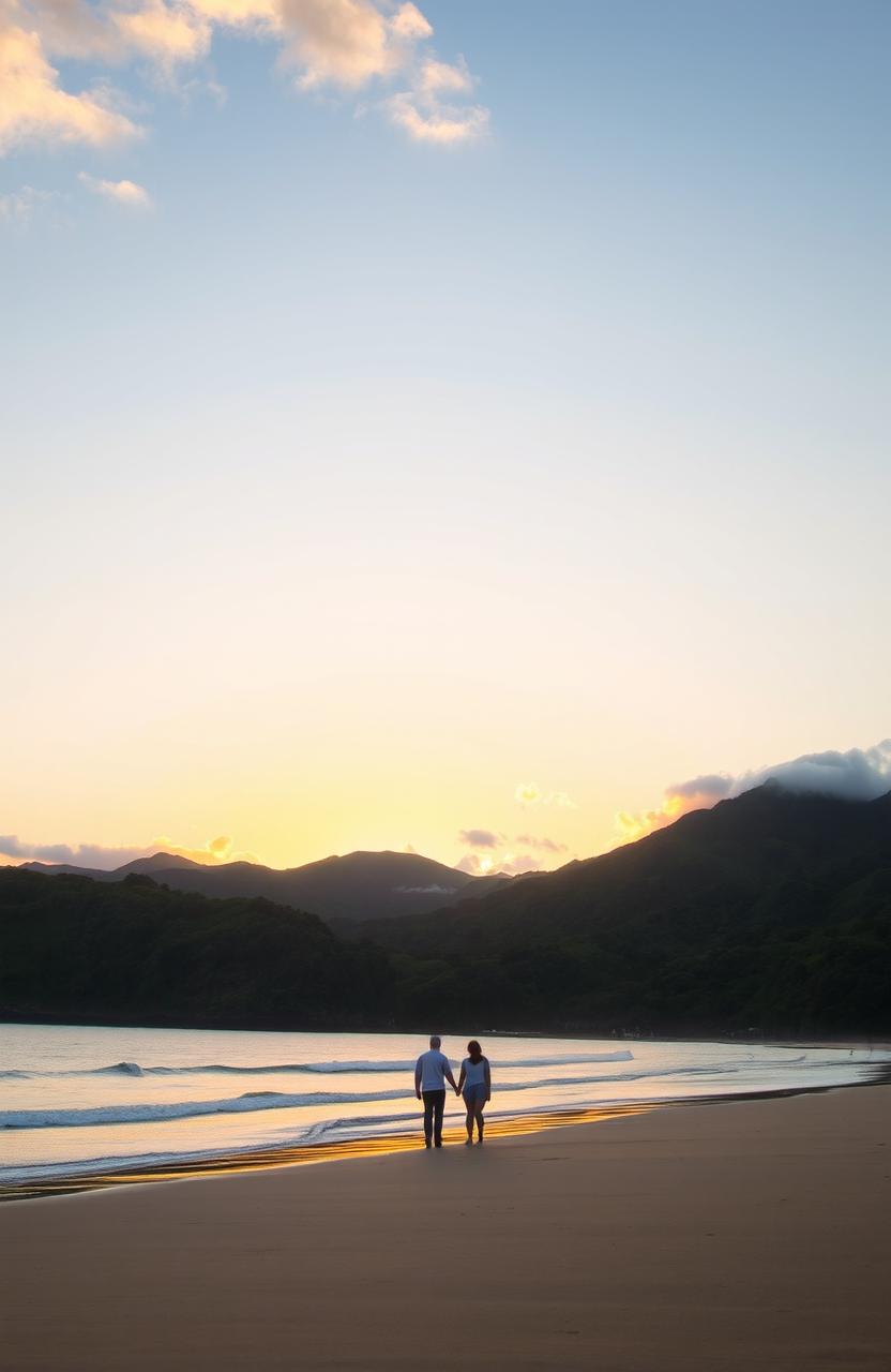 A serene and peaceful landscape representing travel as therapy