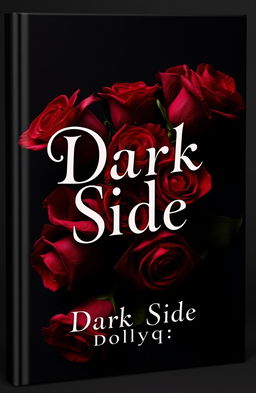A captivating book cover titled 'Dark Side', featuring a dark romance theme intertwined with mafia elements