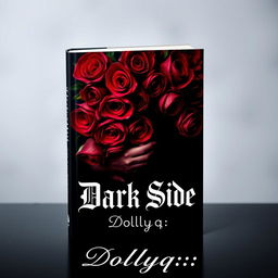 A striking book cover titled 'Dark Side', embodying the themes of dark romance and mafia intrigue