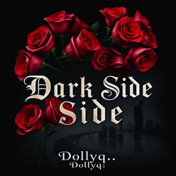 An eye-catching book cover titled 'Dark Side', perfectly reflecting the themes of dark romance and mafia