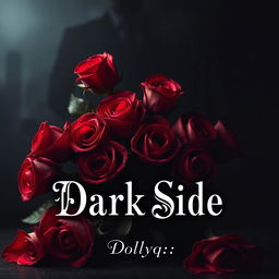 An eye-catching book cover titled 'Dark Side', perfectly reflecting the themes of dark romance and mafia