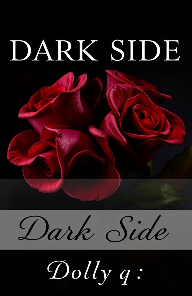 Book cover titled 'Dark Side', featuring a dark romance theme intertwined with mafia elements