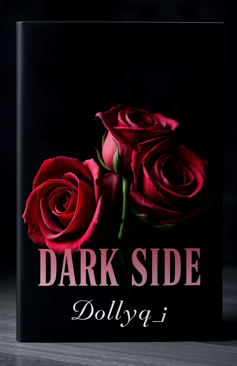 Book cover titled 'Dark Side', featuring a dark romance theme intertwined with mafia elements